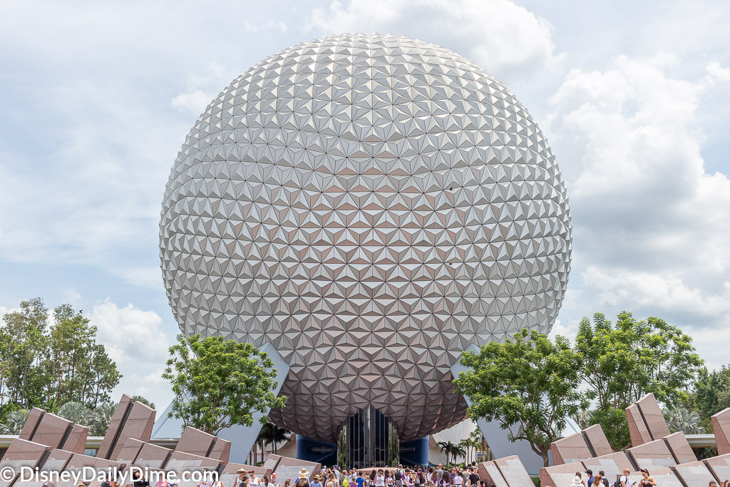 best time of year to visit disney world - Spaceship Earth