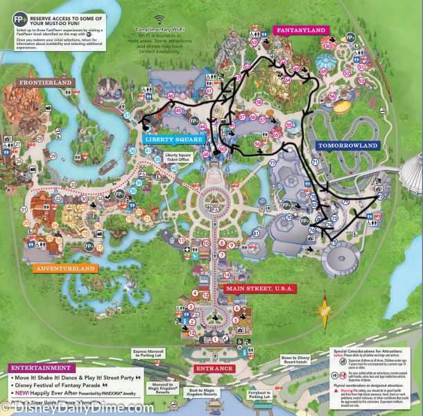 How to Create Your Own Disney World Touring Plan | Disney Daily Dime