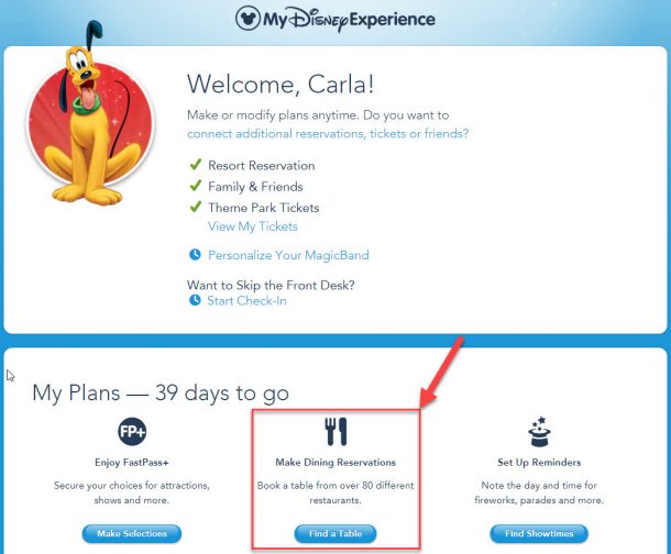 How to Make a Disney World Dining Reservation Disney Daily Dime