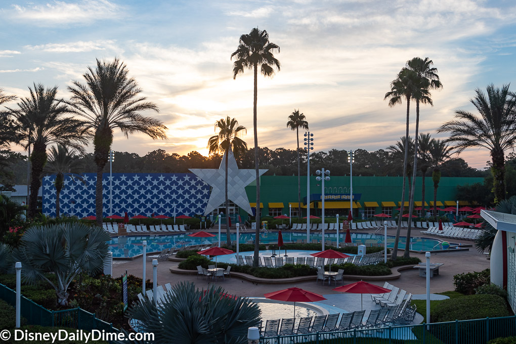 Disney's All Star Sports is one of five value resorts in all of Disney World.