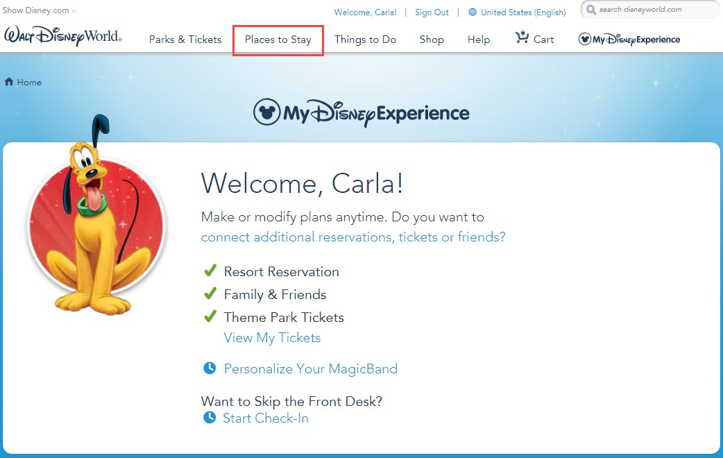 How to Make Disney Park Reservations