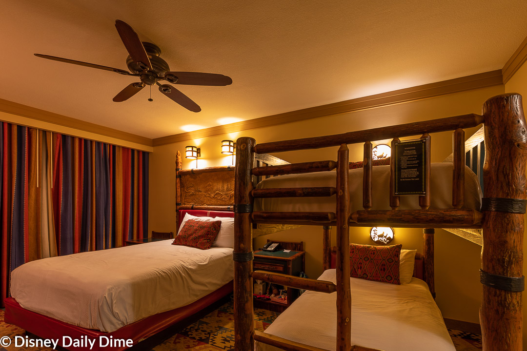 Wilderness Lodge Bunk Bed Room Review Disney Daily Dime