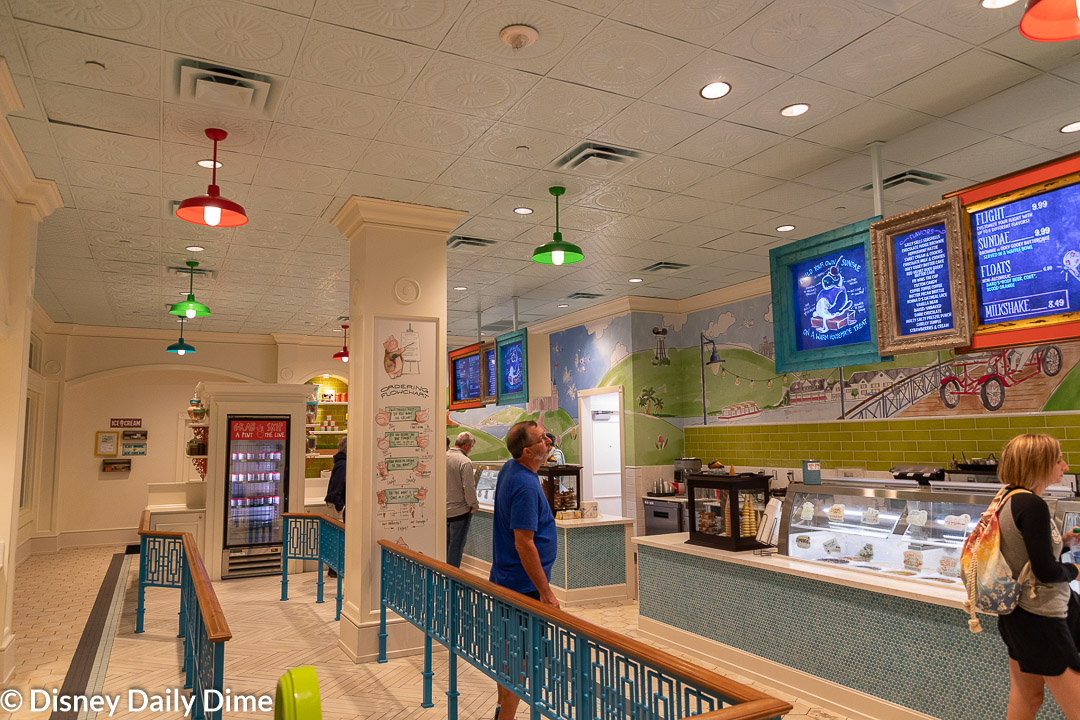 REVIEW of the NEW BoardWalk Ice Cream Shop in Disney World!