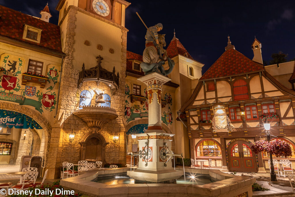 Biergarten Restaurant at Epcot Review Disney Daily Dime