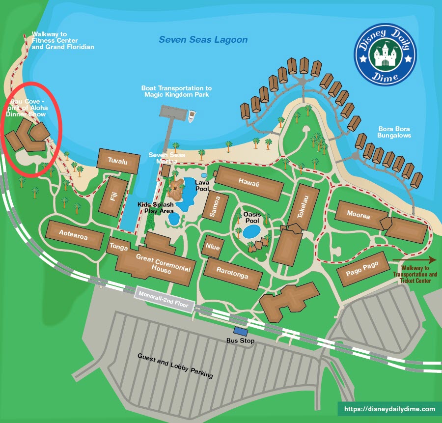 Polynesian Village Resort Map Disney's Spirit Of Aloha Dinner Show Review | Disney Daily Dime