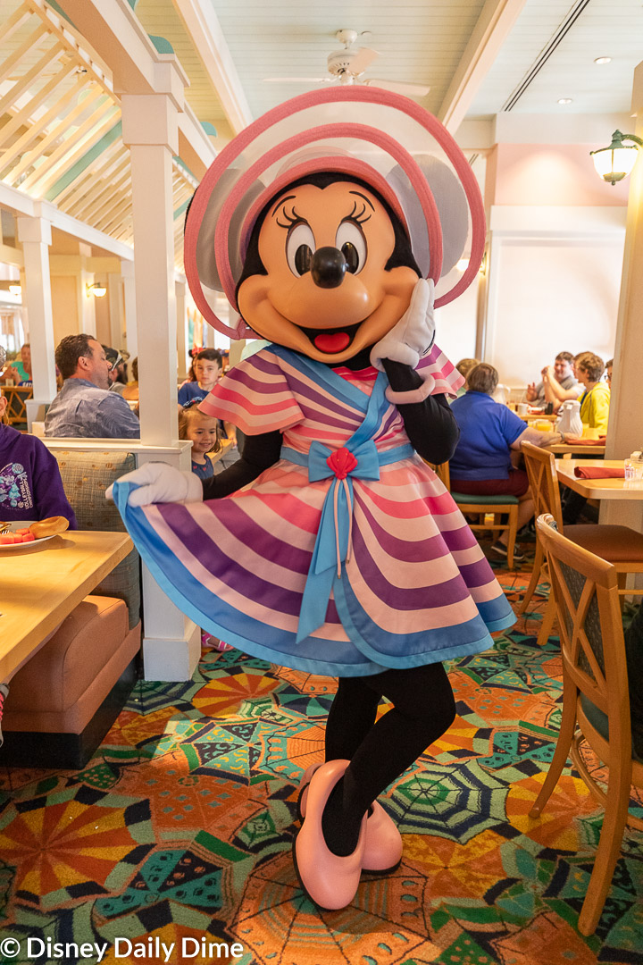 yacht club character breakfast