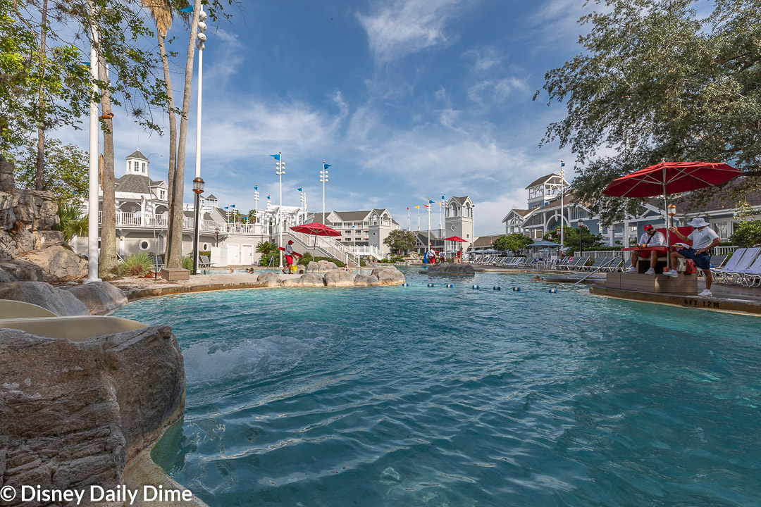 Stormalong Bay was a hit with the kids and parents when we stayed here for our Disney's Beach Club Resort review.