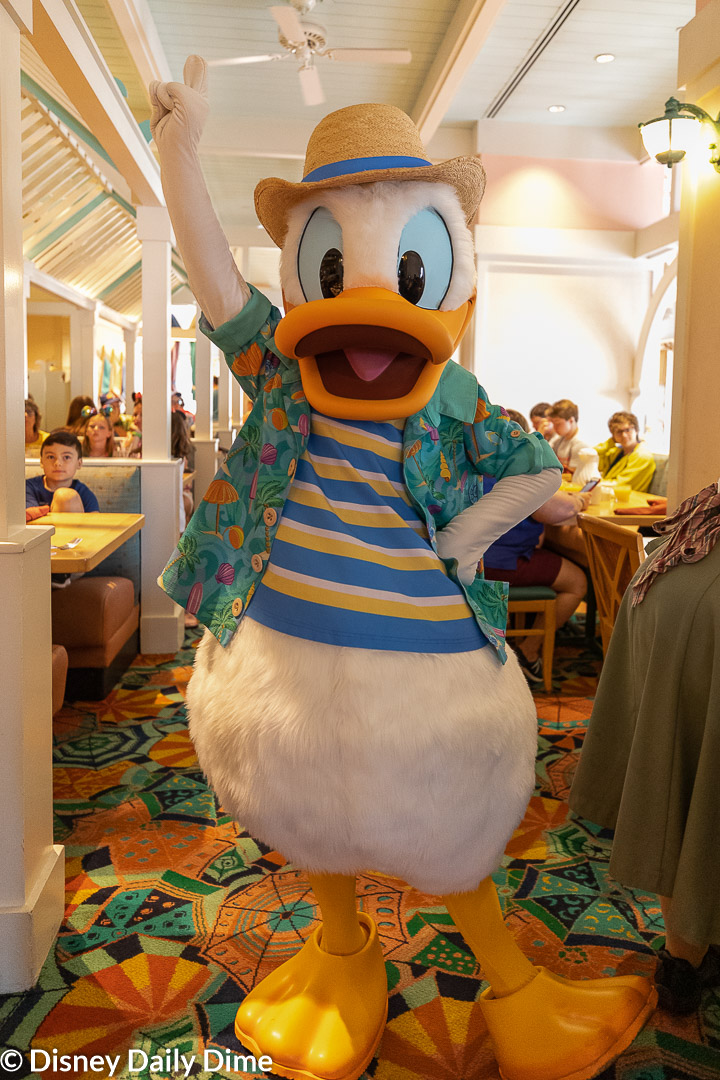 yacht club character breakfast