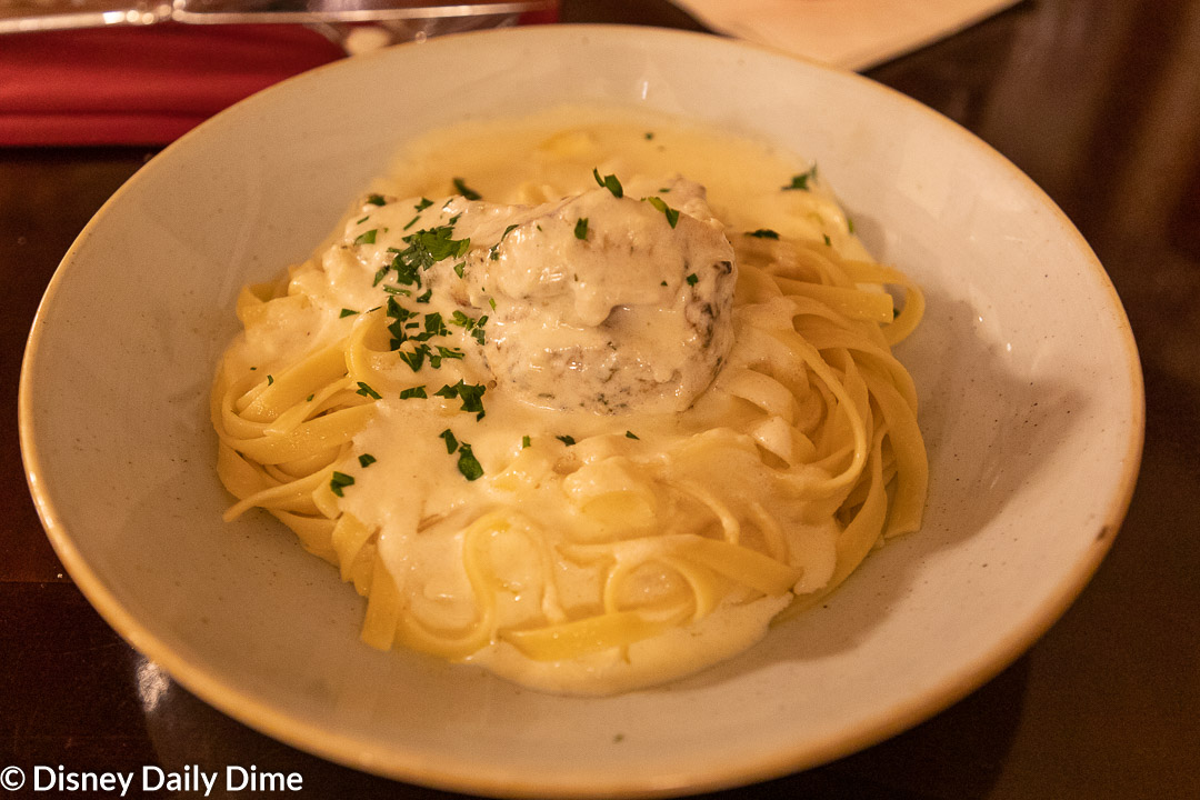 Tony’s Town Square Restaurant Review Fettucine Alfredo With Chicken 