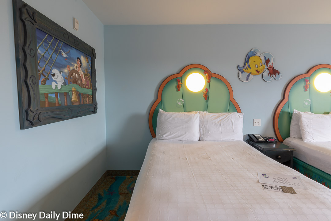 Little Mermaid Room Review - Disney Tourist Blog