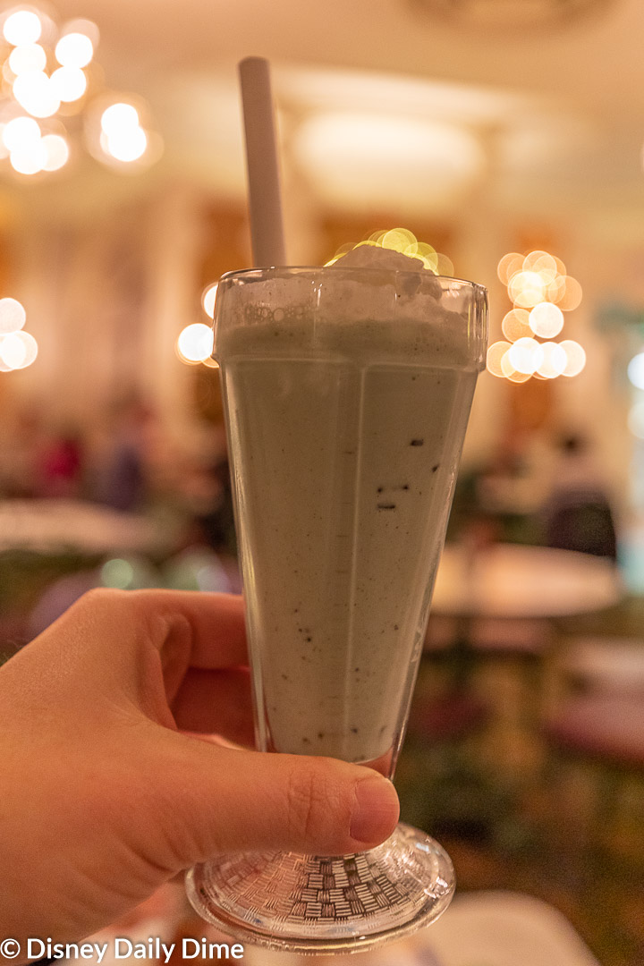 The menu only lists a few flavors for the milkshake, however the are numerous flavors available.
